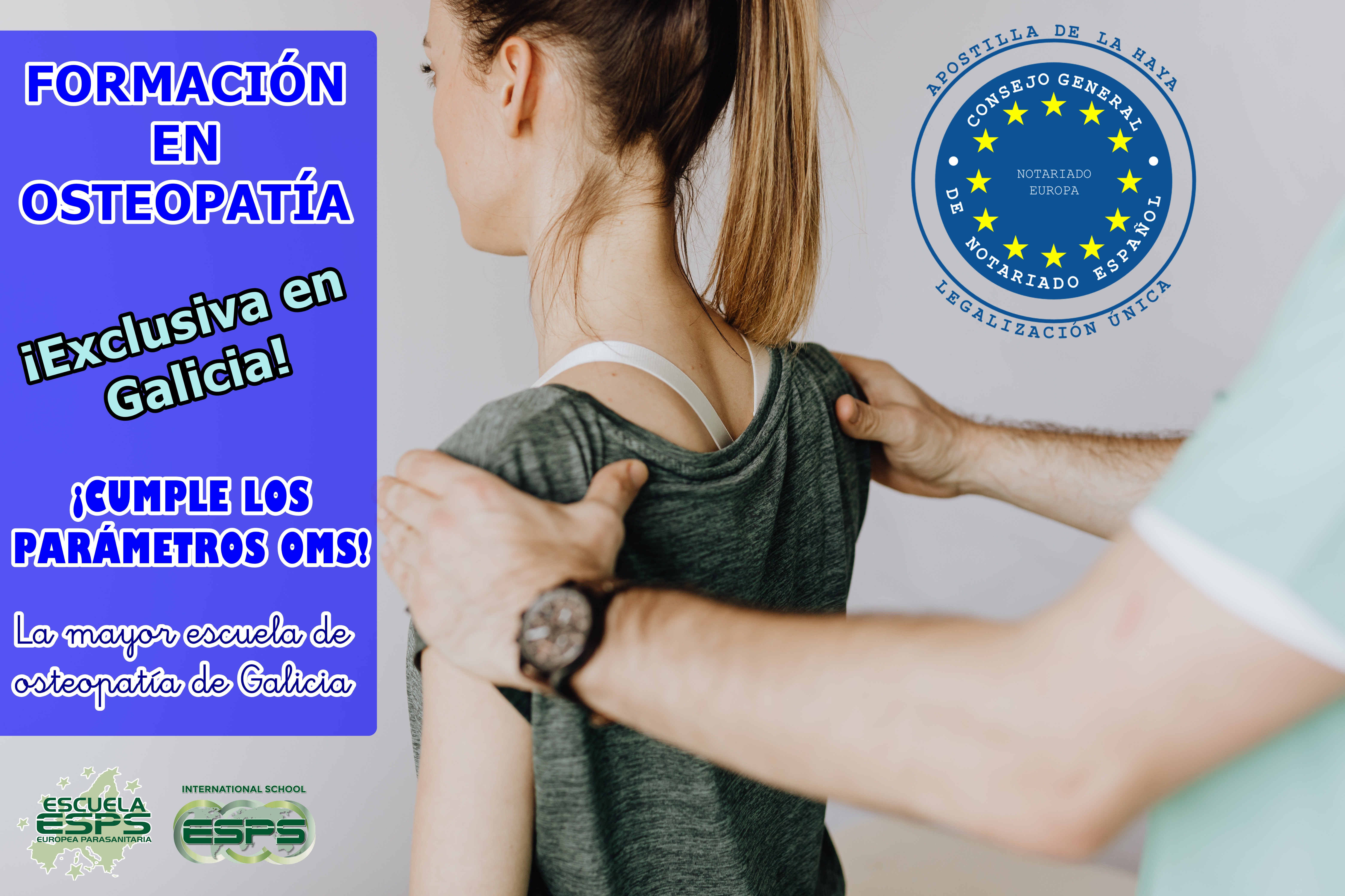 Curso de Osteopatía 2020 Coruña y Pontevedra